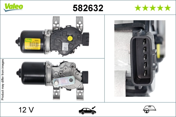 Двигатель стеклоочистителя VALEO 582632