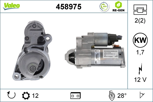 Стартер VALEO 458975