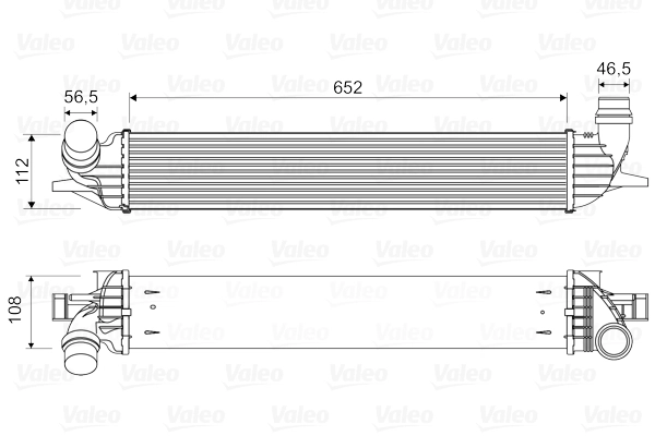 Интеркулер VALEO 818330