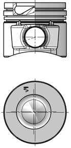Поршень KOLBENSCHMIDT 40710620