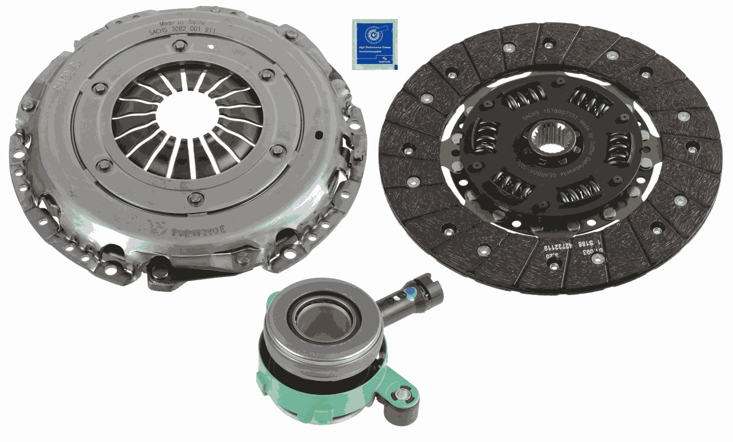 Комплект сцепления SACHS 3000 990 401