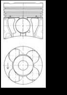 Поршень KOLBENSCHMIDT 41286620