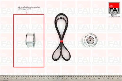 Комплект ремня грм FAI AUTOPARTS TBK90