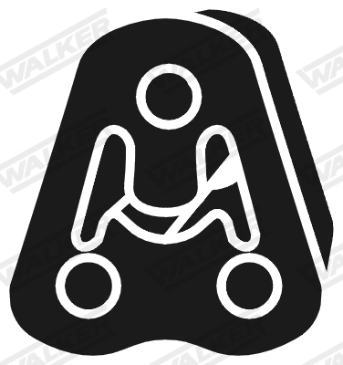 Резиновые полоски система выпуска WALKER PRODUCTS 83207