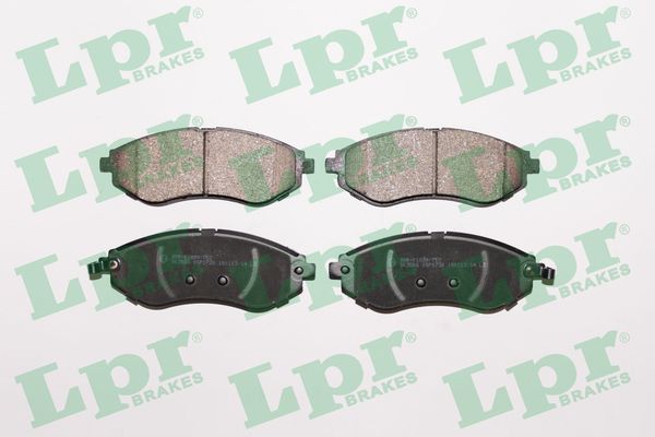 Комплект тормозных колодок дисковый тормоз LPR 05P1730