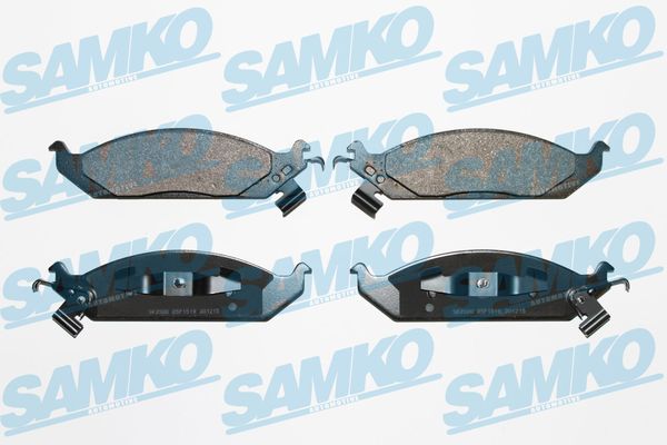 Комплект тормозных колодок дисковый тормоз SAMKO 5SP1519