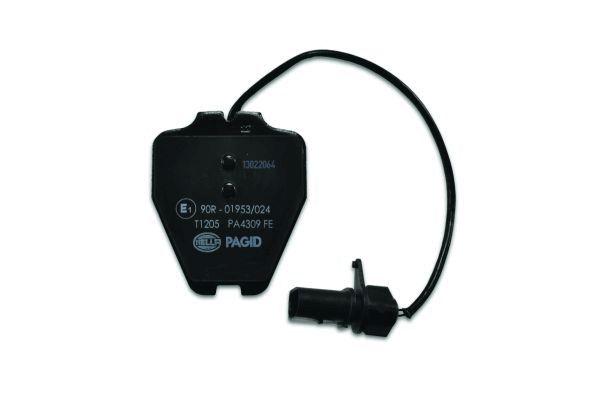 Комплект тормозных колодок дисковый тормоз HELLA/BEHR/PAGID 8DB 355 009-031