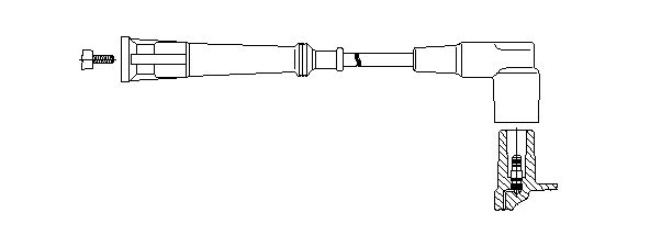 Провод зажигания BREMI 123/45