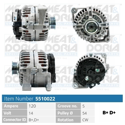 Генератор MEAT & DORIA 5510022