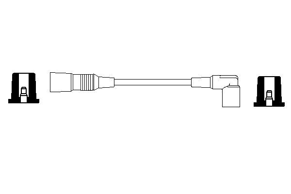 Провод зажигания BOSCH 0 356 904 065