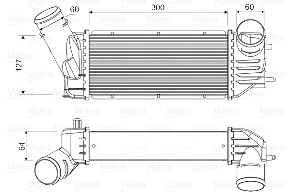 Интеркулер VALEO 818648