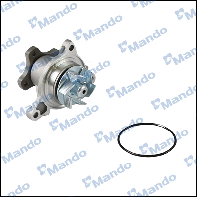 Водяной насос охлаждение двигателя MANDO MWP1069