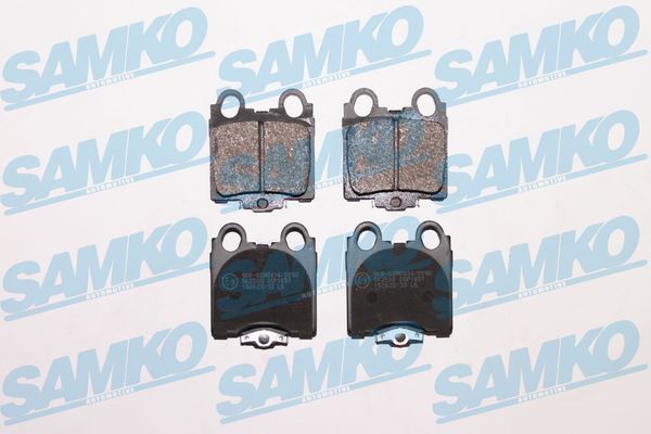 Комплект тормозных колодок дисковый тормоз SAMKO 5SP1051