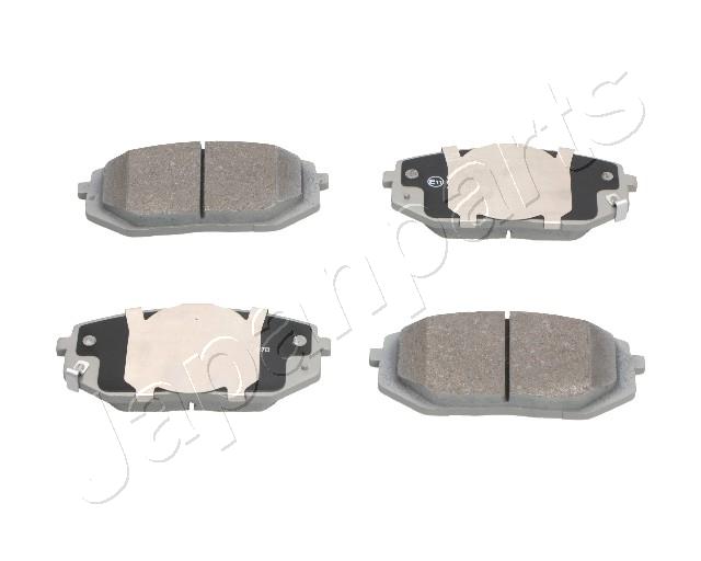 Комплект тормозных колодок дисковый тормоз JAPANPARTS PA-H31AF