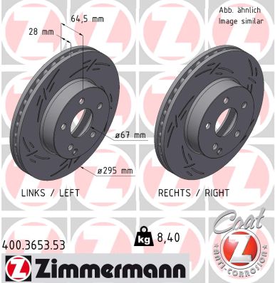 Тормозной диск black z
