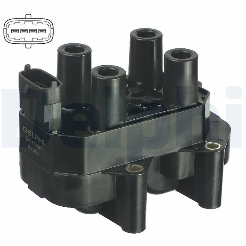 Катушка зажигания DELPHI GN10487-12B1