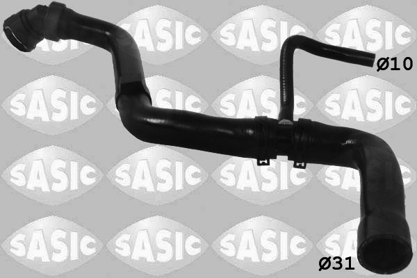 Шланг радиатора SASIC 3406155