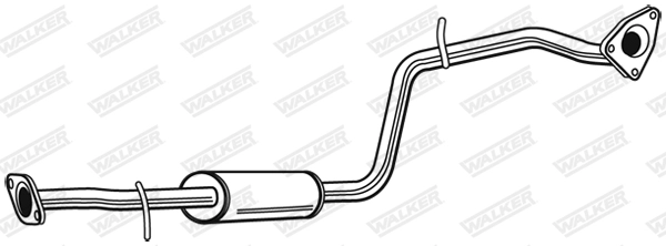 Средний глушитель выхлопных газов WALKER PRODUCTS 21437
