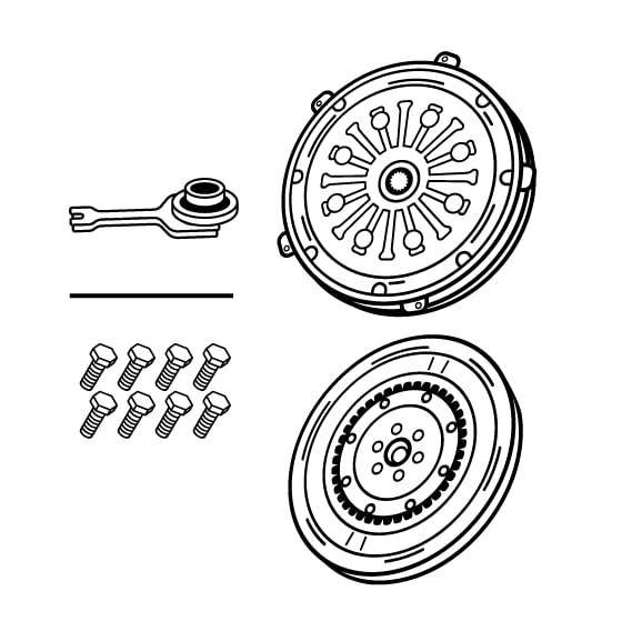 Комплект сцепления VALEO 855302