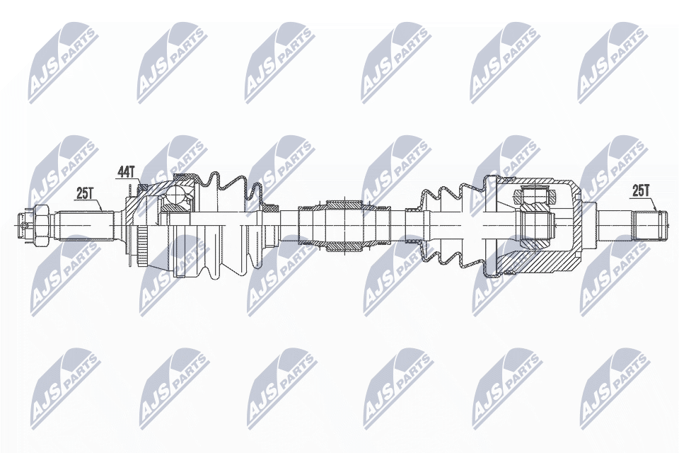 Приводной вал NTY NPW-HY-593