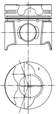 Поршень KOLBENSCHMIDT 99940620
