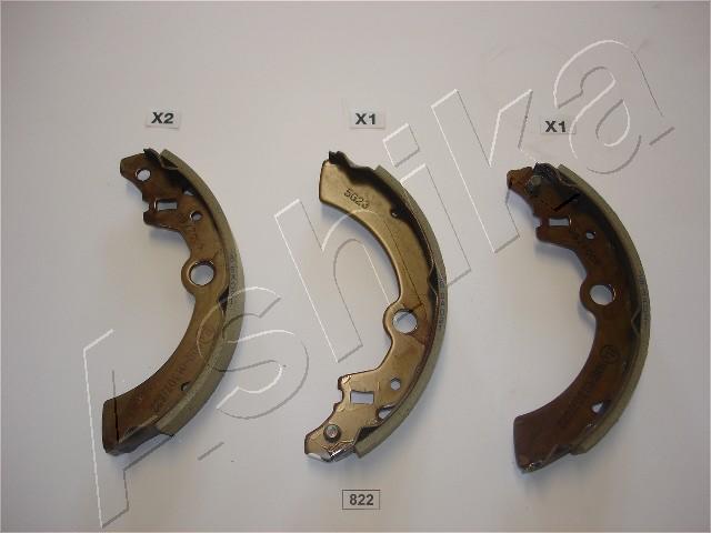 Комплект тормозных колодок ASHIKA 55-08-822