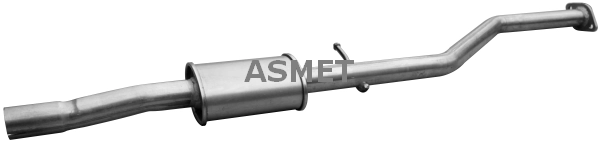 Средний глушитель выхлопных газов ASMET 15.022