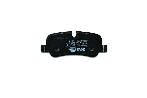 Комплект тормозных колодок дисковый тормоз HELLA/BEHR/PAGID 8DB 355 016-181