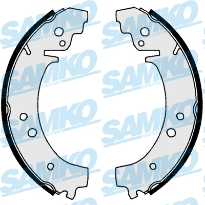 Комплект тормозных колодок SAMKO 80730