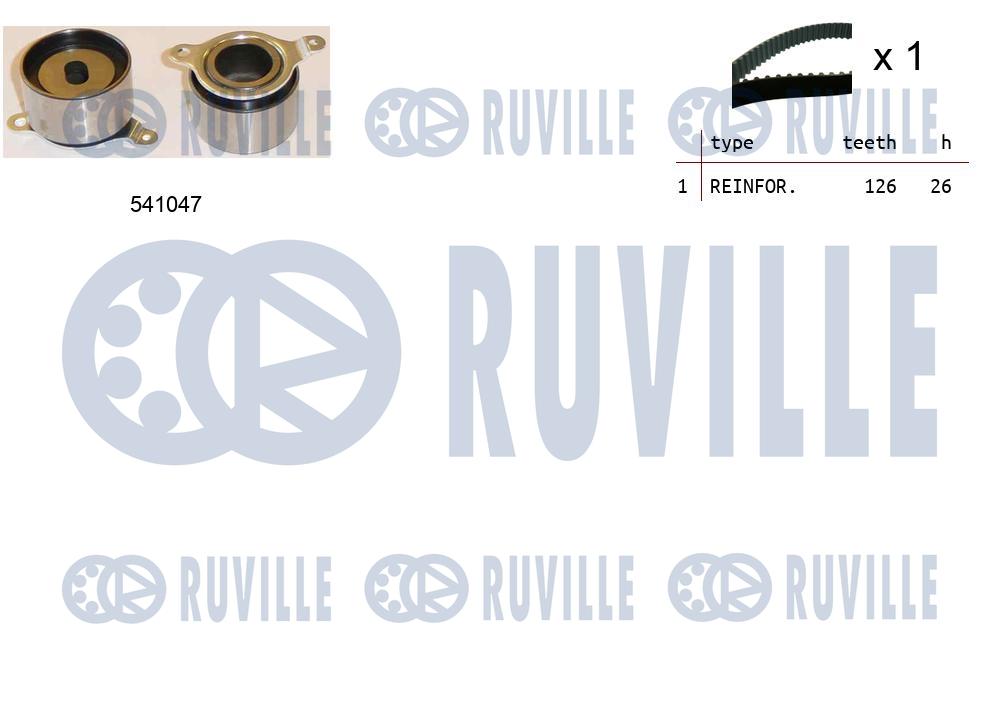 Комплект ремня грм RUVILLE 550489