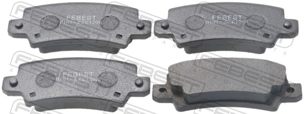 Комплект тормозных колодок дисковый тормоз FEBEST 0101-ZZE120R