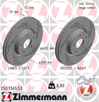 Тормозной диск black z