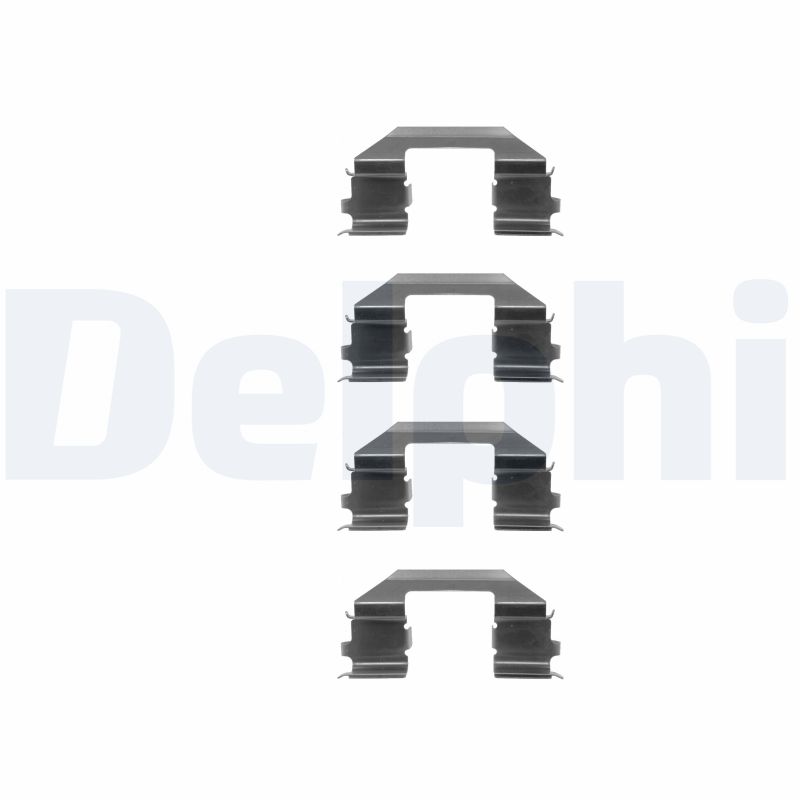 Комплектующие колодки дискового тормоза DELPHI LX0255