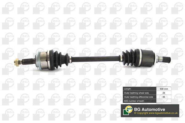Приводной вал BGA DS3604L
