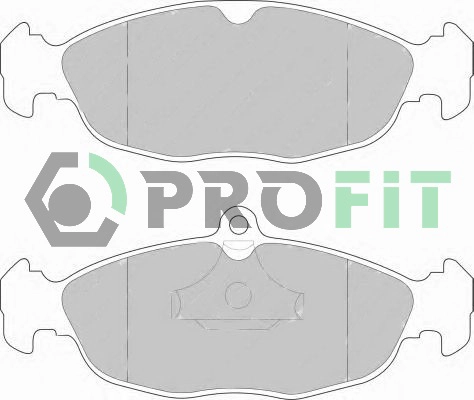 Комплект тормозных колодок дисковый тормоз PROFIT 5000-0732