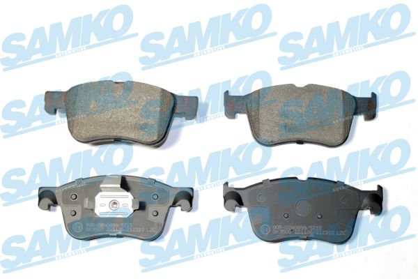 Комплект тормозных колодок дисковый тормоз SAMKO 5SP2310