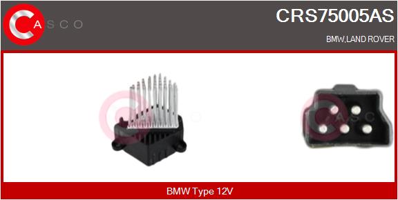 Резистор вентилятора печки CASCO CRS75005AS