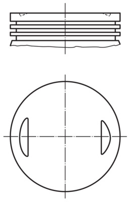 Поршень MAHLE/KNECHT 013 35 00