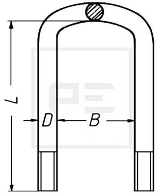 Стремянка рессоры PE AUTOMOTIVE 045.069-00A