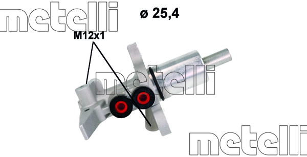 Главный тормозной цилиндр METELLI 05-1195