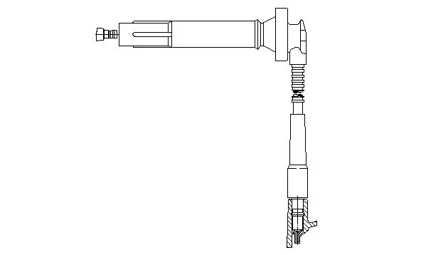 Провод зажигания BREMI 3A59E45