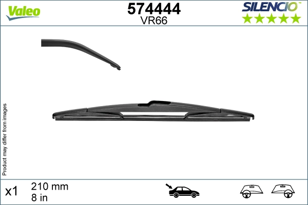 Щетка стеклоочистителя silencio rear VALEO 574444