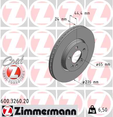 Тормозной диск coat z