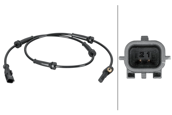 Датчик частота вращения колеса HELLA/BEHR/PAGID 6PU 012 806-631