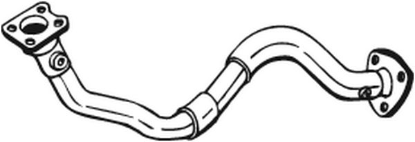 Труба выхлопного газа BOSAL 753-323