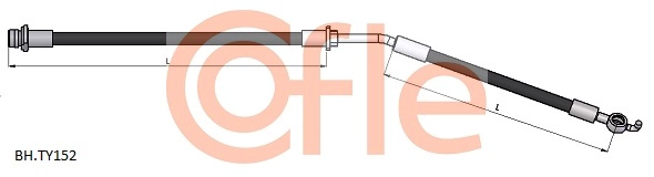 Тормозной шланг COFLE 92.BH.TY152