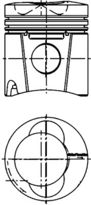 Поршень KOLBENSCHMIDT 99955600
