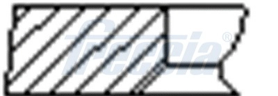 Комплект поршневых колец FRECCIA FR10-208900