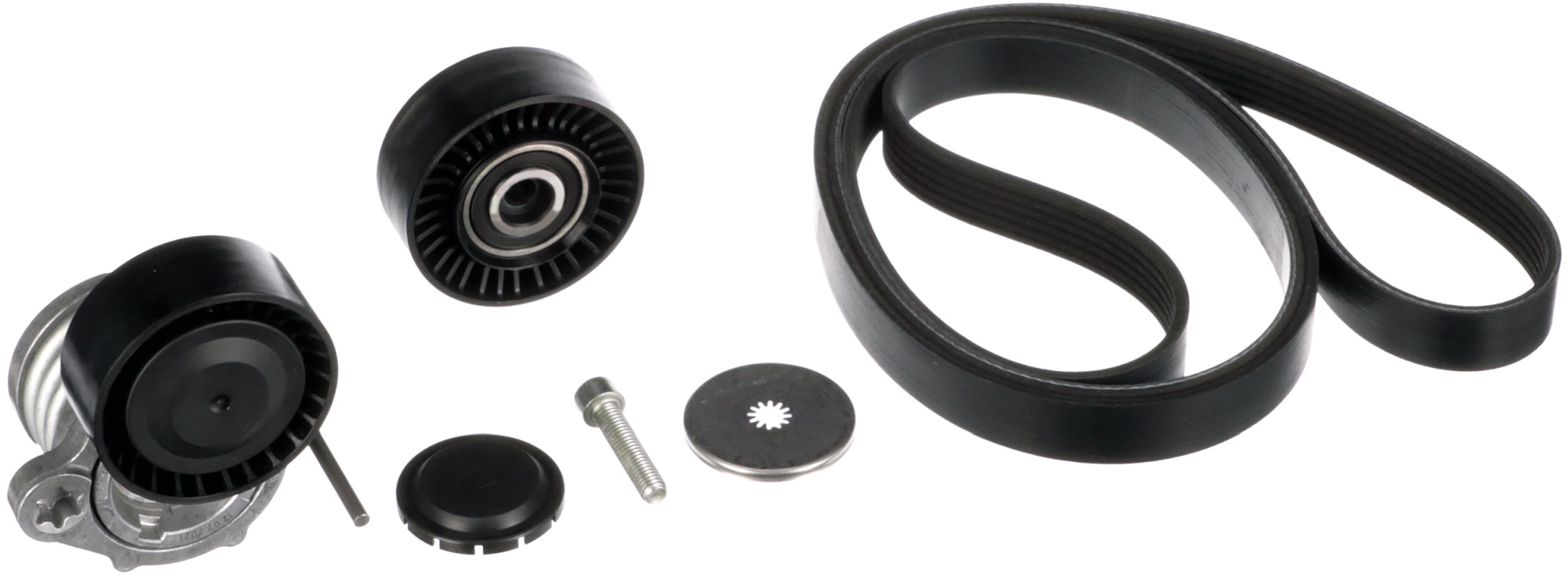 Поликлиновой ременный комплект micro-v kit unique fit GATES K016PK1835XS