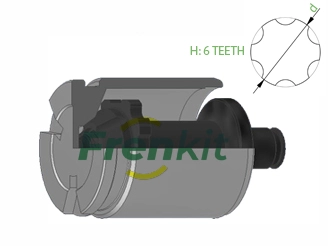 Поршень корпус скобы тормоза FRENKIT K415201